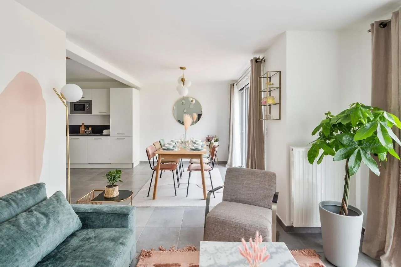 Сasa de vacaciones Maison Twin Sister Rennes Francia