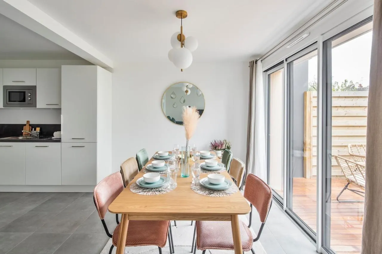 Сasa de vacaciones Maison Twin Sister Rennes