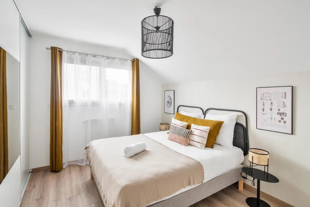 Сasa de vacaciones Maison Twin Sister Rennes